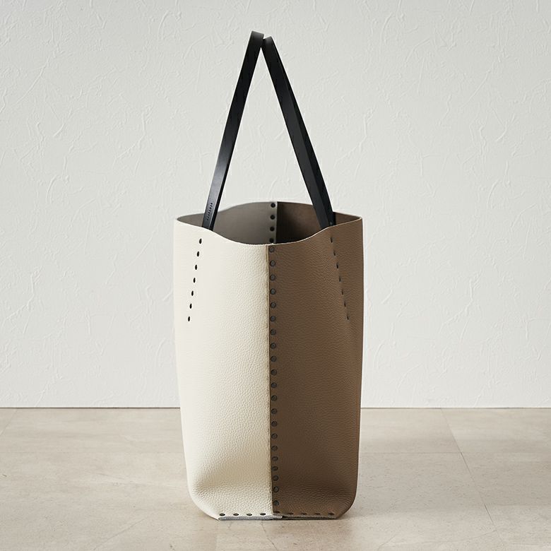 限定販売 Maison Def RivetBag】トートLサイズ etope×craie×matblack