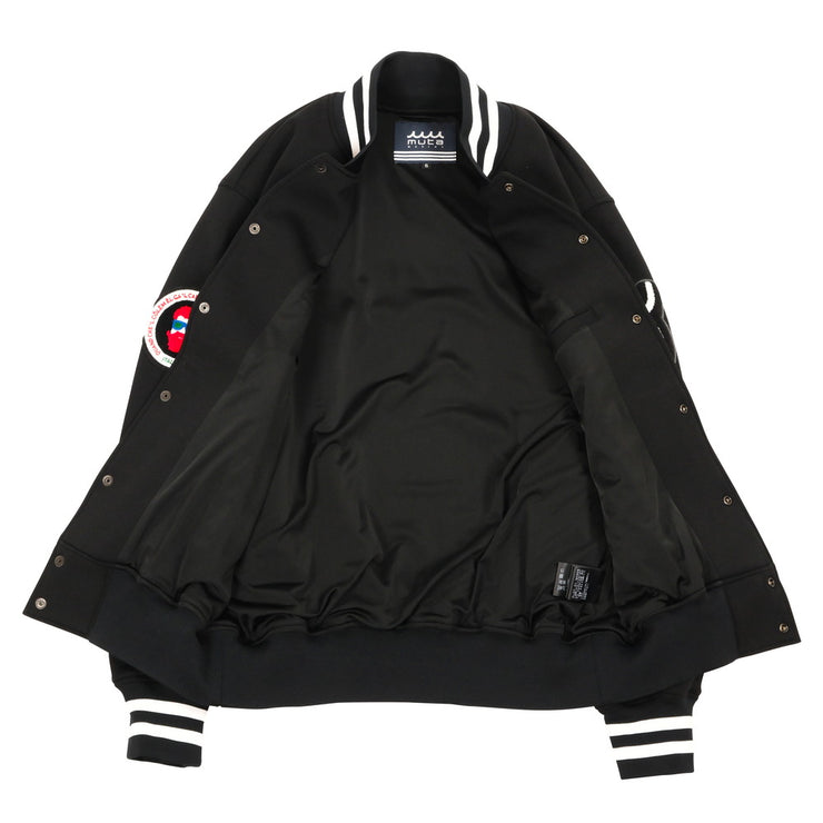 公式]【L4K3×muta】スタジャン【ブラック×ブラック】 – Zen Style