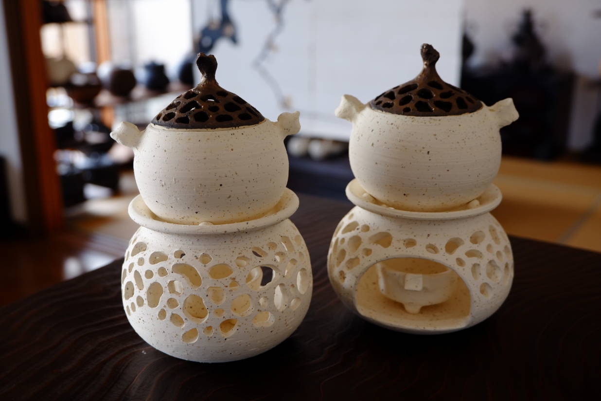 新作アロマポット | 沖縄 陶芸家 陶器・植木鉢の通販サイト | 陶房然庵