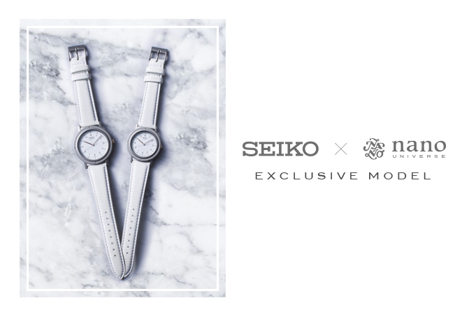 12月8日販売 300本限定 シャリオ復刻 セイコー × ナノユニバース 第2弾