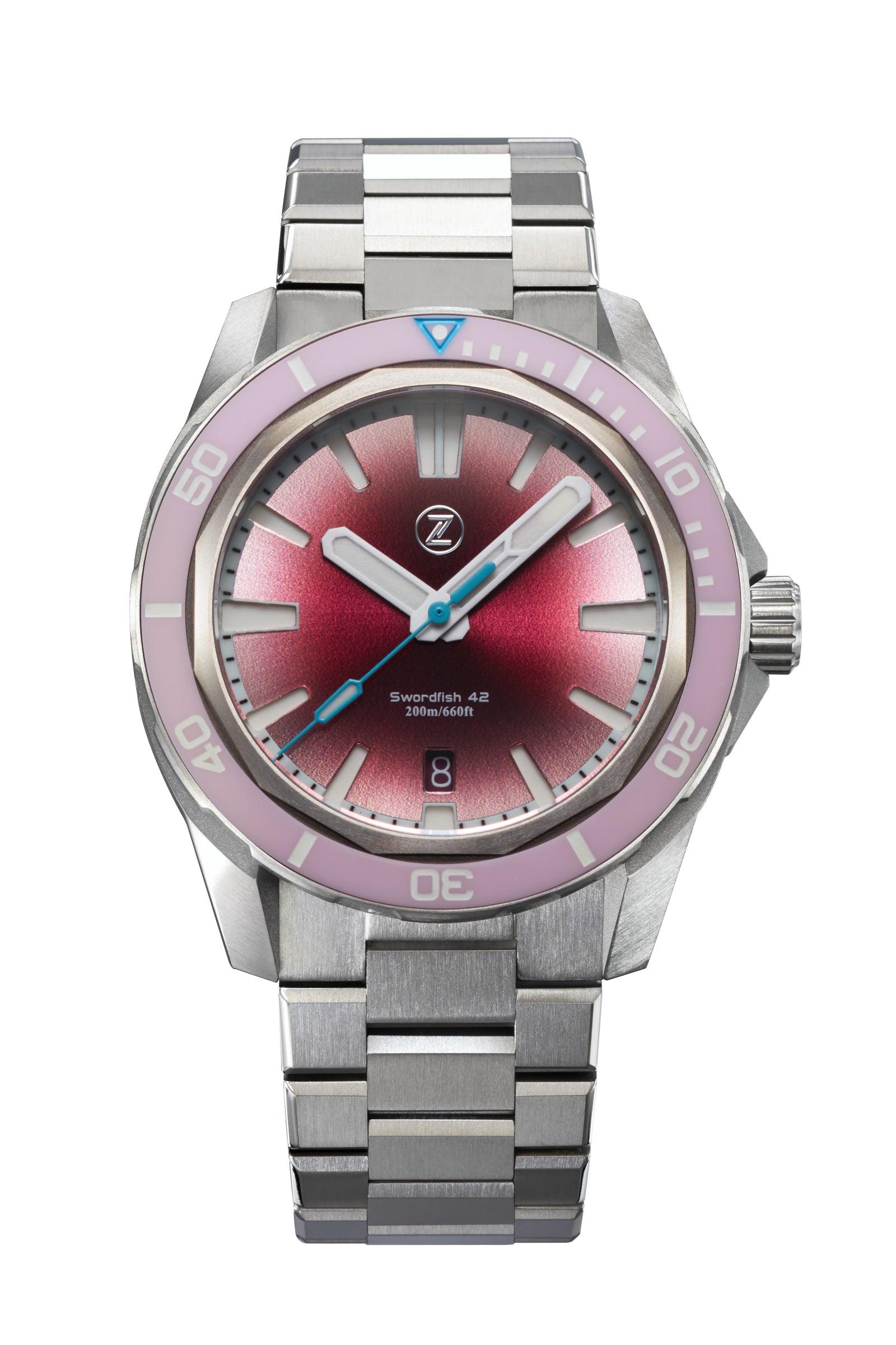 Swordfish 42mm Ti 'Sakura' – Zelos Watches