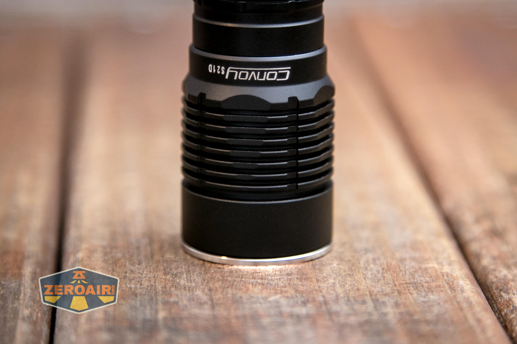 Convoy S21D Nichia 519a Flashlight Review - ZeroAir Reviews