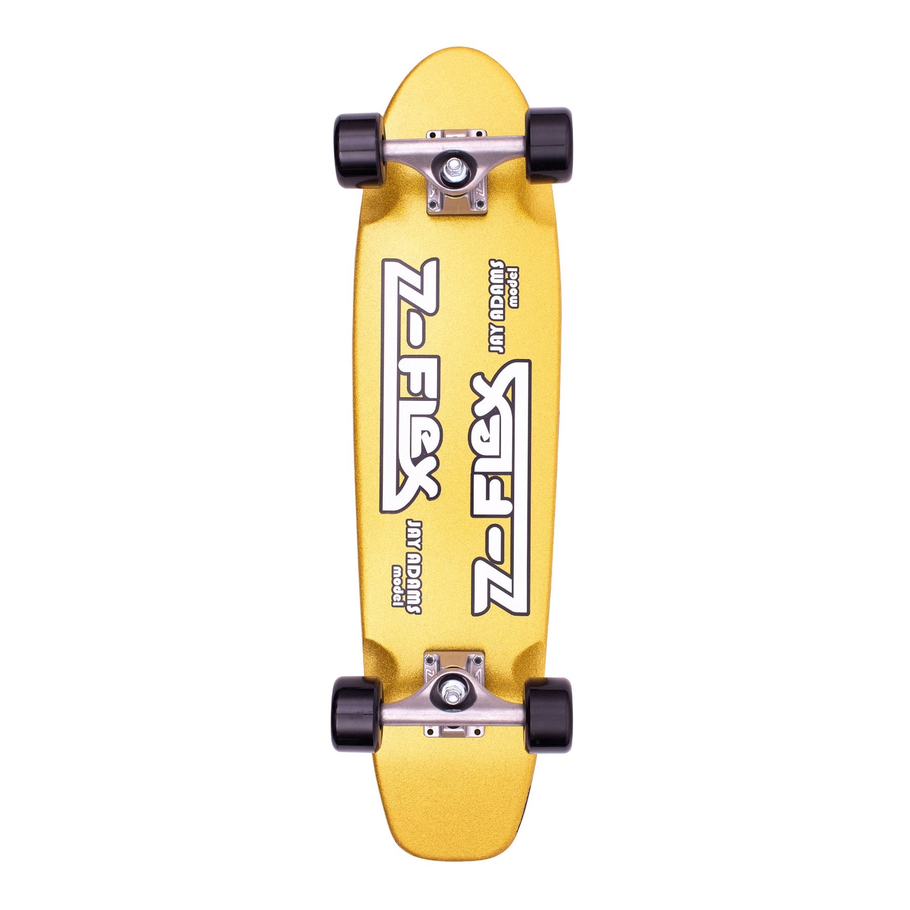 Z-FLEX スケートボード 29インチ METAL FLAKE コンプリート ゴールド
