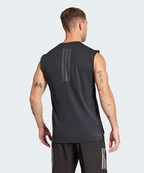adidas（アディダス） タンクトップ スリーストライプス プライム