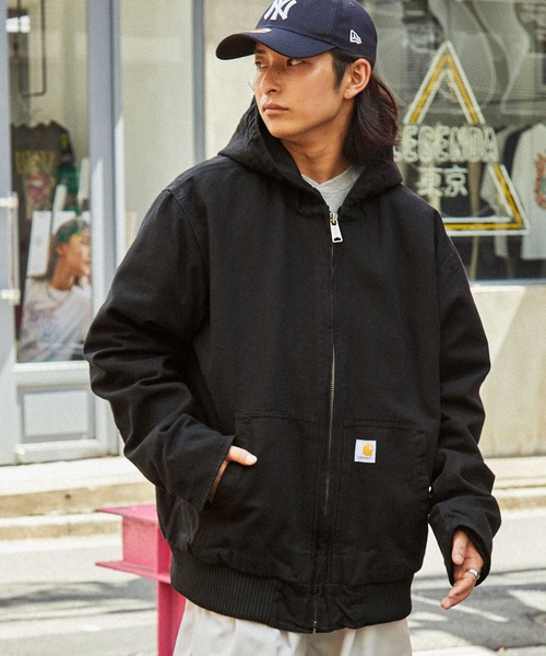 Carhartt（カーハート） ブルゾン M モスグリーン メンズ : ZOZOTOWN