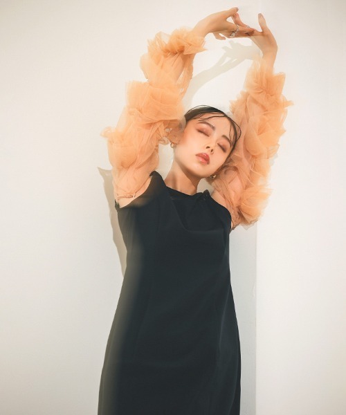 DONOBAN（ドノバン） ドレス 「ANDRESD」detached sleeve dress