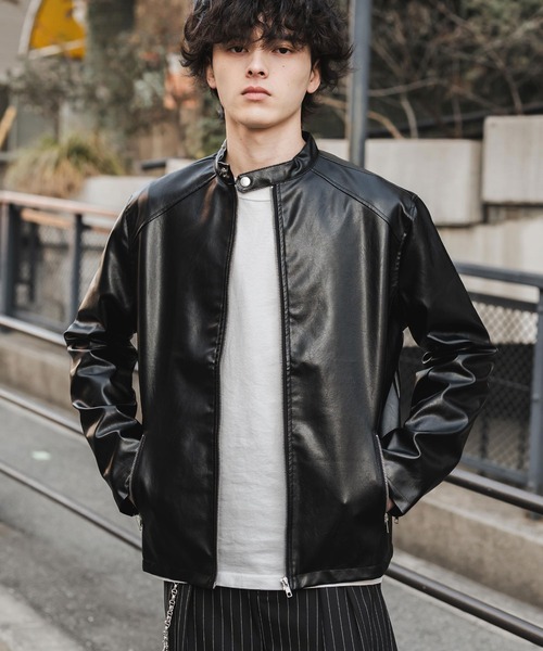 Rocky Monroe（ロッキーモンロー） 革ジャン ライダース PUレザー