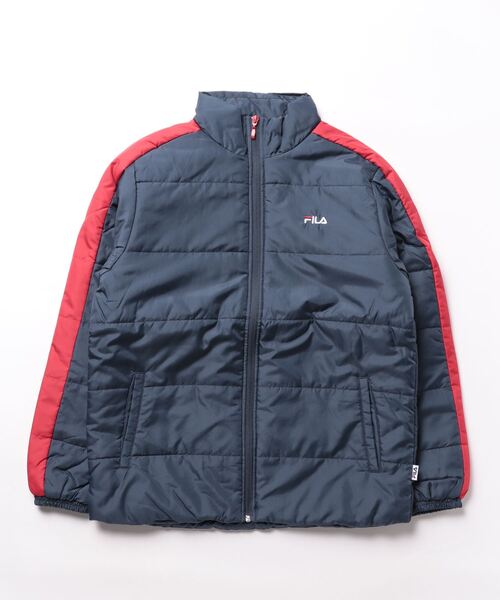 FILA（フィラ） ダウンジャケット M ネイビー メンズ : ZOZOTOWN Yahoo