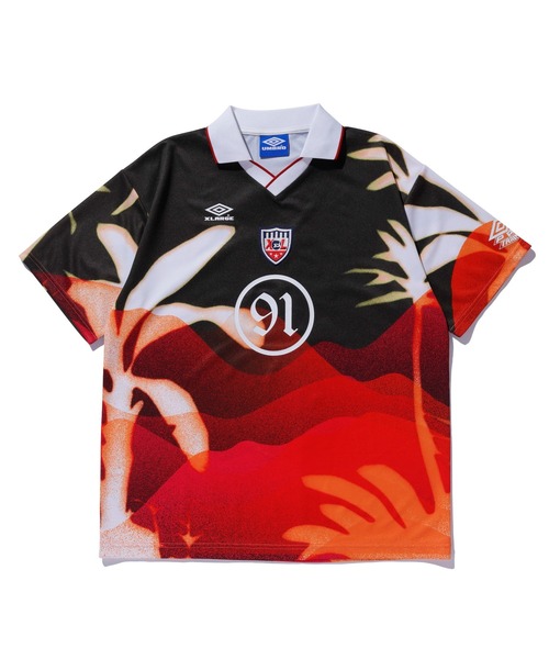 umbro（アンブロ） tシャツ XLARGE×UMBRO S/S SOCCER JERSEY メンズ