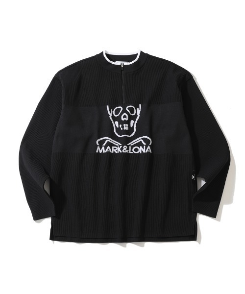 MARK&LONA（マークアンドロナ） セーター ニット Pave Zip Neck Knit