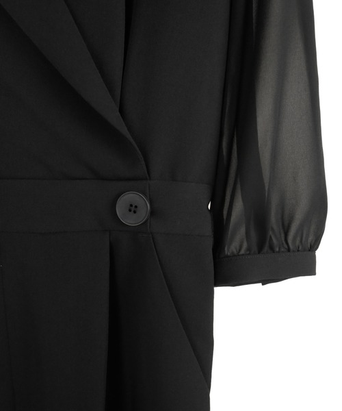 My shawty（マイシャウティー） パンツドレス lady jump suit