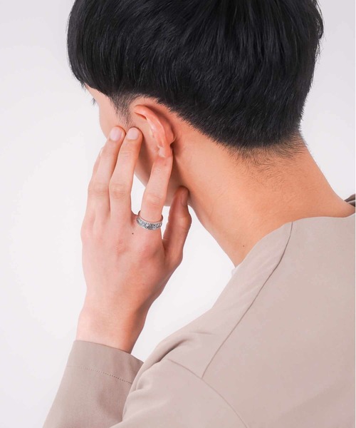 LION HEART（ライオンハート） 指輪 リング “for Gift”槌目リング