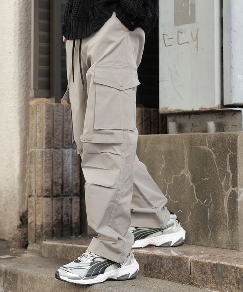 ROOP TOKYO カーゴパンツ ギミック カーゴパンツ Y2K 6ポケット メンズ