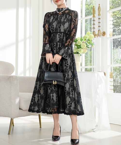 Lace Ladies（レースレディース） ドレス 総レース ビスチェ