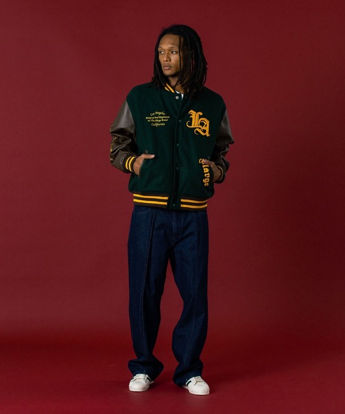 XLARGE（エクストラ ラージ） スタジャン VARSITY JACKET メンズ