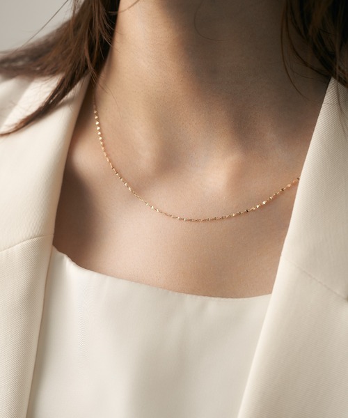 Jewel closet by L&Co. ネックレス K10 ファンタジアチェーン