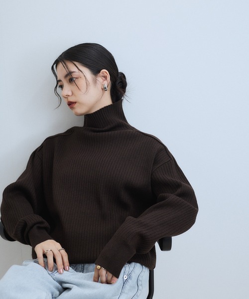 ADAM ET ROPE'（アダムエロペ） ニット セーター 「WEB限定」・「定番