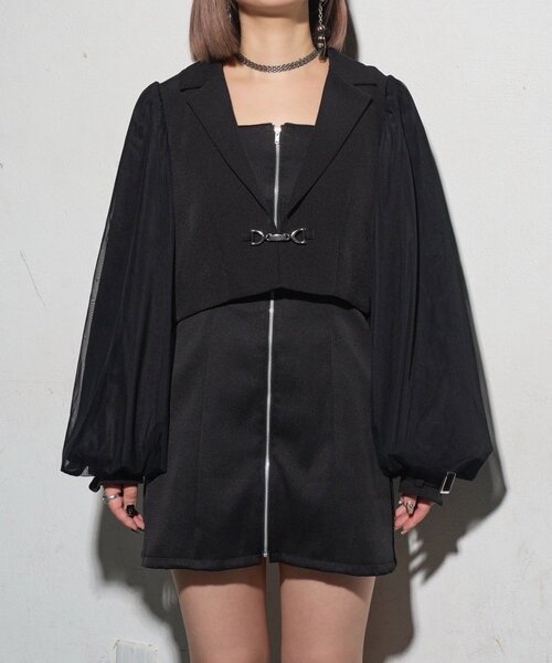 Mavie..7（メヴィセットゥ） ジャケット テーラードジャケット 「Mavie