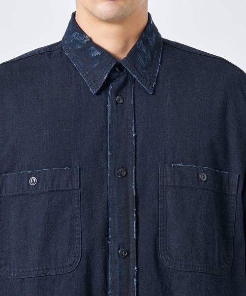 marka（マーカ） シャツ 「markaware/marka」「別注」 DAMAGE SHIRT