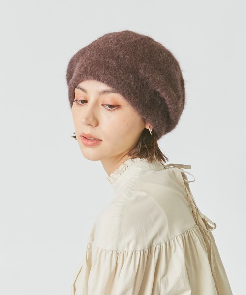 Chapeau d' O（シャポードオー） 帽子 AG Beret Beanie : ZOZOTOWN