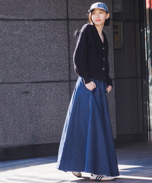 Levi's（リーバイス） デニムスカート XL SKIRT ダークインディゴ
