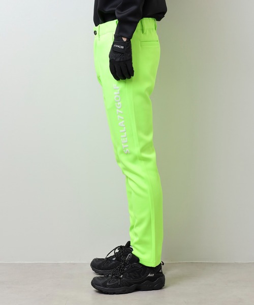 STELLA77GOLF パンツ 蛍光カラーゴルフパンツ メンズ : ZOZOTOWN Yahoo