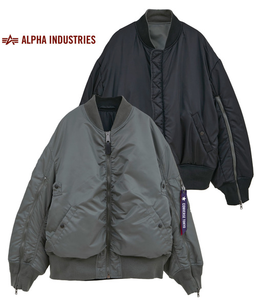 Alpha Industries（アルファ・インダストリーズ） ma1 ma-1 「CONVERSE