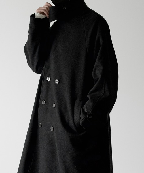 RUUBON チェスターコート コート melton double chester coat