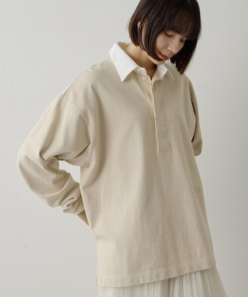 Whim Gazette（ウィム ガゼット） tシャツ 刺繍ラガーシャツ