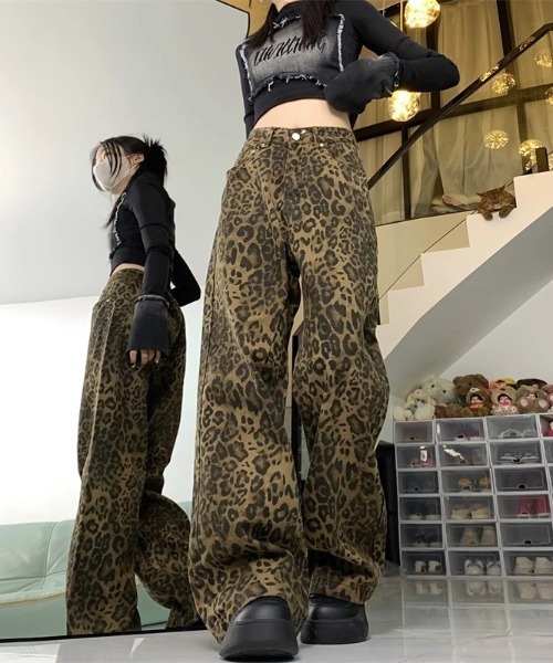 パンツ ヒョウ柄パンツ レディース : ZOZOTOWN Yahoo!店 - 通販