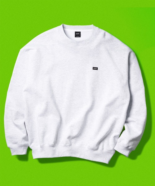 HUF（ハフ） スウェットカットソー X-LARGE アッシュグレー メンズ