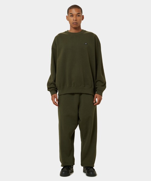 HUF（ハフ） スウェットカットソー X-LARGE アッシュグレー メンズ