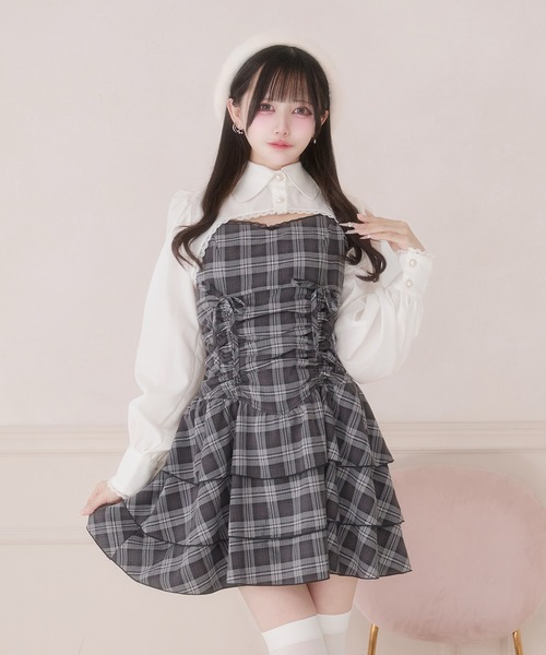 Pal elfy ワンピース ドロストティアードキャミワンピース : ZOZOTOWN