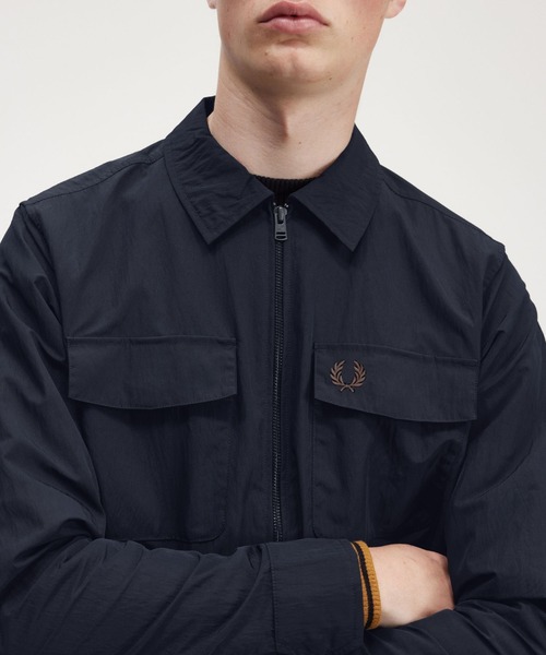 FRED PERRY（フレッドペリー） ブルゾン アウター Zip Overshirt