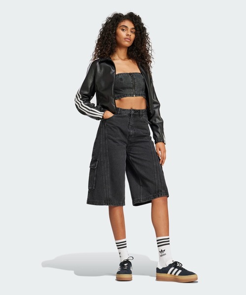adidas ブラック ベアトップ Mサイズ adidas ブラック ベアトップ M