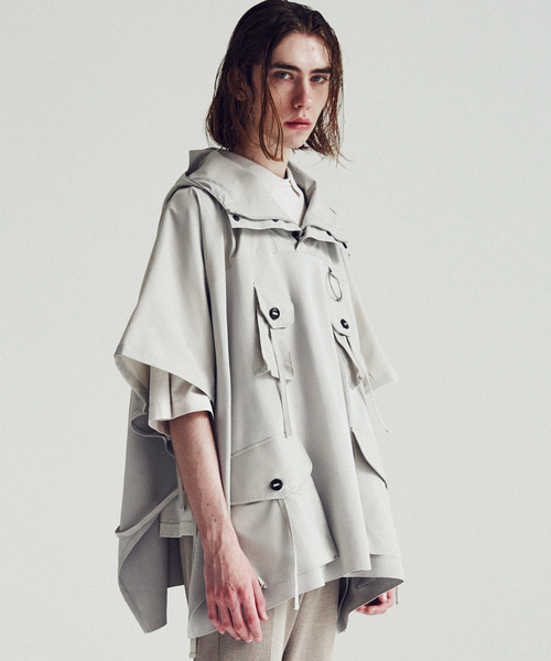 scair ブルゾン アウター スケアー / WATER REPELLENT MILITARY PONCHO