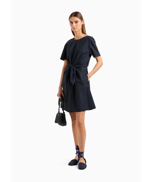 EMPORIO ARMANI シャツワンピース 「エンポリオ アルマーニ」半袖