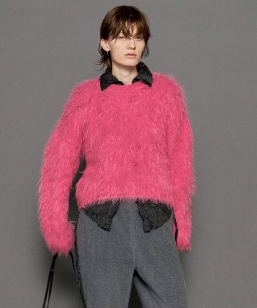 MAISON SPECIAL（メゾンスペシャル） ニット セーター Fluffy Shaggy