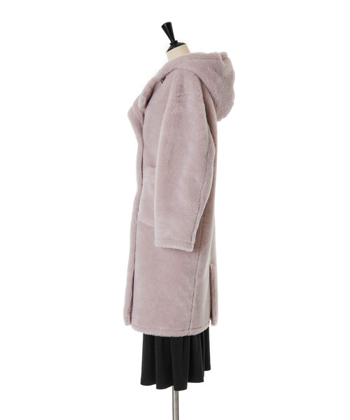 Her lip to コート アウター Fleur Shearling Boa Coat レディース