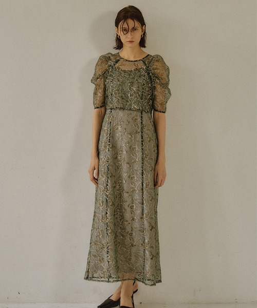 LE'RURE ドレス Whole race layered dress : ZOZOTOWN Yahoo!店 - 通販