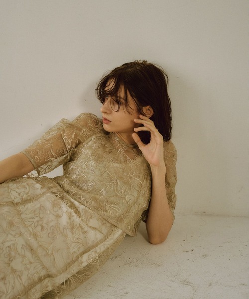 LE'RURE ドレス Whole race layered dress : ZOZOTOWN Yahoo!店 - 通販
