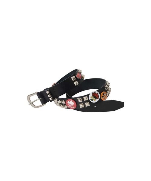 HYSTERIC GLAMOUR（ヒステリックグラマー） ベルト STUDS BADGES FEVER