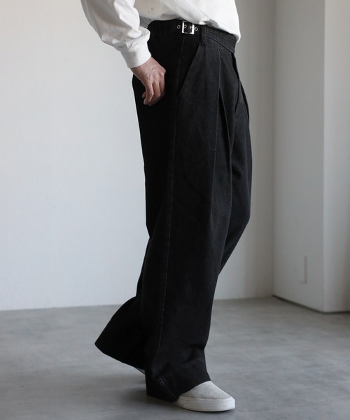 CREARE -LINO- ジーンズ リラックス ワイド ルーズ コットンデニム