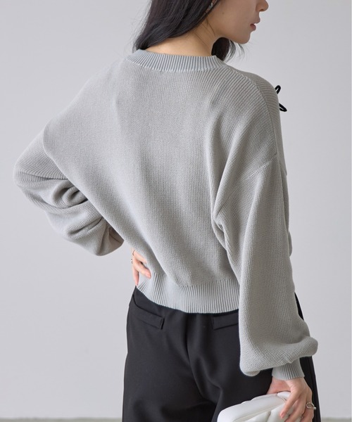 &. NOSTALGIA（ノスタルジア） ニット セーター 「ZOZO限定」片畦編み