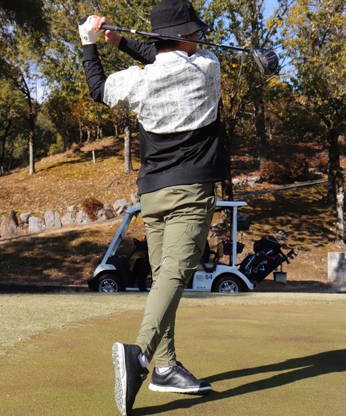カーゴパンツ (RM)「LUXE/R GOLF」ストレッチ クロス メンズ