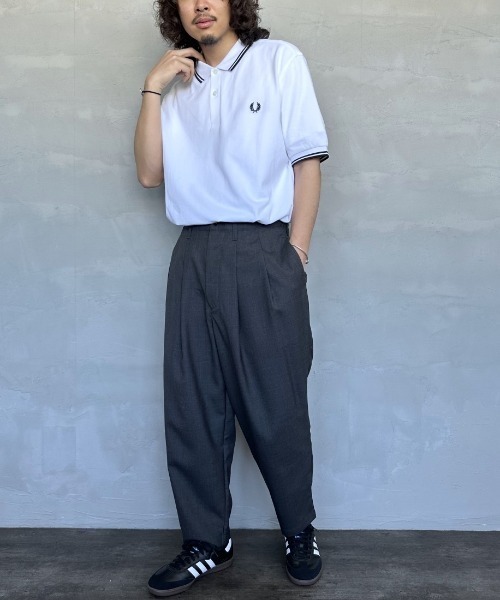 FRED PERRY（フレッドペリー） ポロシャツ ツインティップライン ワン