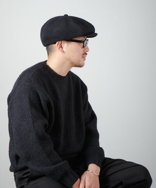 RACAL（ラカル） 帽子 キャスケット Wool Shaggy 8Panel Casket