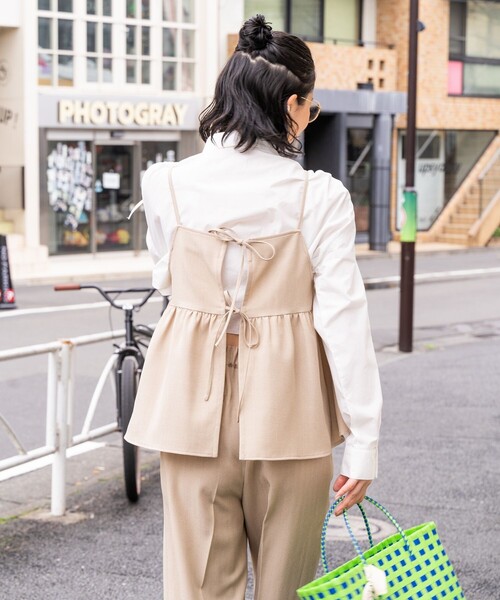 FREAK'S STORE（フリークスストア） パンツ リネンタッチ キャミ