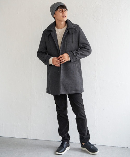 IKKA LOUNGE ステンカラーコート コート 「雑誌MonoMax12月号掲載