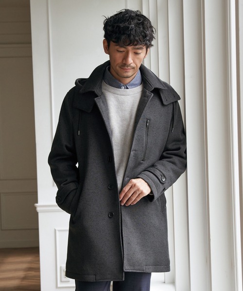 IKKA LOUNGE ステンカラーコート コート 「雑誌MonoMax12月号掲載